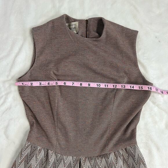 Vintage 70s Custom Tailored by Empress of Dallas Dress Fit and Flare - Picture 5 of 6